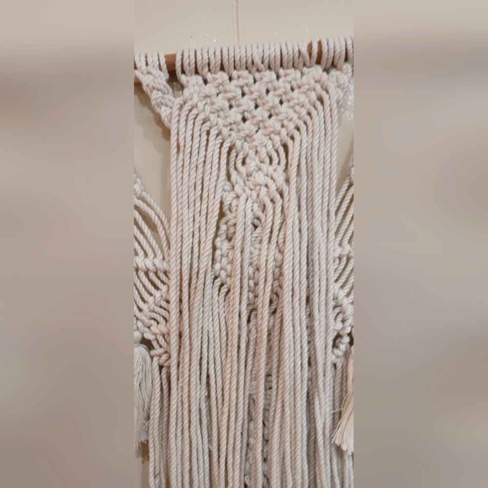 Wall Hanging Woven Wall Decor India Boho Chic Bohemian Wall Art Home Decoration - Picture 5 of 7